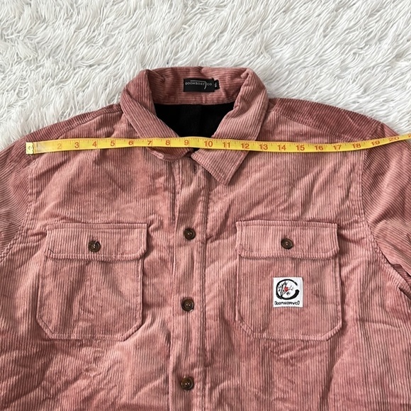 DOOMSDAY CO. Men’s Mauve Corduroy Jacket Mens size XL - Picture 5 of 15